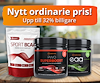 Nytt ordinarie pris på PWO, EAA och BCAA. Upp till 32 procent rabatt.