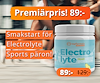 Vit burk med texten "electrolyte".