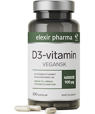 Elexir Pharma Elexir Pharma | Vegan D3 4000IE