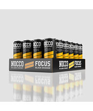 NOCCO NOCCO | Focus Black Orange - 24-pack