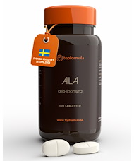 Topformula Topformula | ALA | 375 mg | 100 tabletter