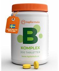Topformula Topformula | B-Komplex | 200 tabletter