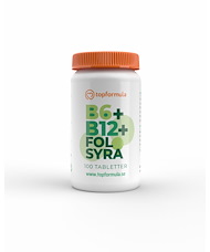 Topformula Topformula | B6+B12+Folsyra | 100 tabletter