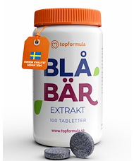 Topformula Topformula | Blåbär | 100 tabletter