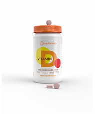 Topformula Topformula | D-Vitamin 40 µg Tugg | 100 tabletter
