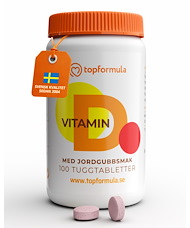 Topformula Topformula | D-Vitamin 40 µg Tugg | 100 tabletter