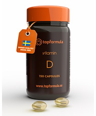 Topformula Topformula | D-vitamin Softgel | 3200 IE | 80 µg | 150 kapslar