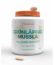 Topformula Topformula | Grönläppad Mussla | 500 mg | 100 tabletter