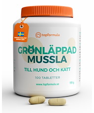 Topformula Topformula | Grönläppad Mussla | 500 mg | 100 tabletter