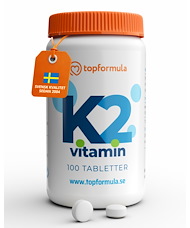 Topformula Topformula | K2 vitamin | 75 µg | 100 tabletter