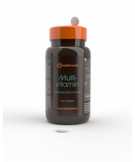 Topformula Topformula | Multivitamin + Lactobacillus Reuteri | 100 tabletter