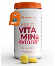 Topformula Topformula | Multivitamin och mineral Kvinna 60+ | 100 tabletter