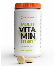 Topformula Topformula | Multivitamin och mineral Man | 100 tabletter