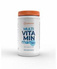 Topformula Topformula | Multivitamin och mineral Man 60+ | 100 tabletter