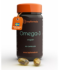 Topformula Topformula | Omega-3 Vegan | 60 kapslar