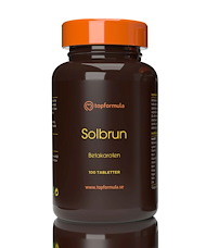 Topformula Topformula | Solbrun | Betakaroten 100 mg | 100 tabletter