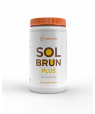 Topformula Topformula | Solbrun Plus | Betakaroten 50 mg | 100 kapslar
