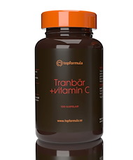 Topformula Topformula | Tranbär + Vitamin C | 100 kapslar
