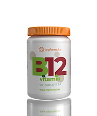 Topformula Topformula | Vitamin B12 | Kobalamin | 1000 µg | 100 tabletter