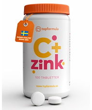 Topformula Topformula | Vitamin C + Zink | 100 tabletter
