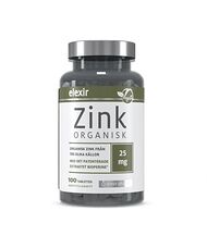 Elexir Pharma Elexir Pharma | Organisk Zink 25 mg