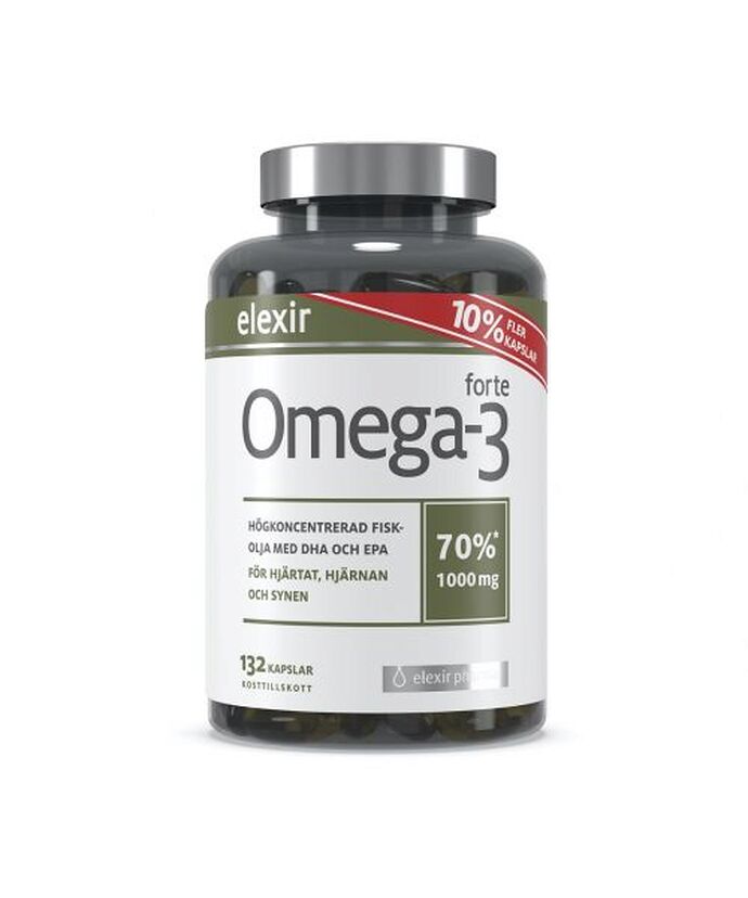 Köp Elexir Pharma Omega3 Forte 1000 mg Topformula