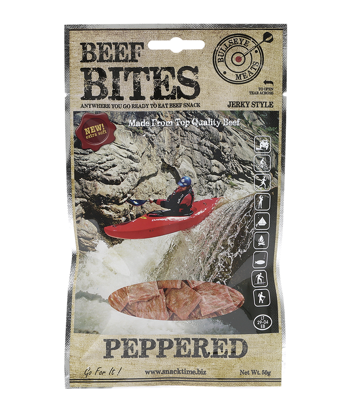 Beef Jerky Beef Bites | Peppered