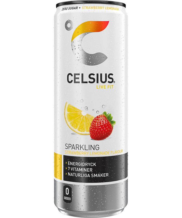 Celsius Celsius | Strawberry Lemonade | 355 ml