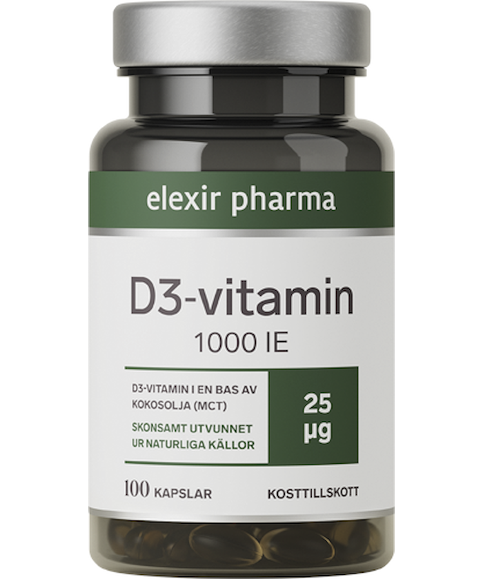 Elexir Pharma Elexir Pharma | D3-vitamin 1000IE