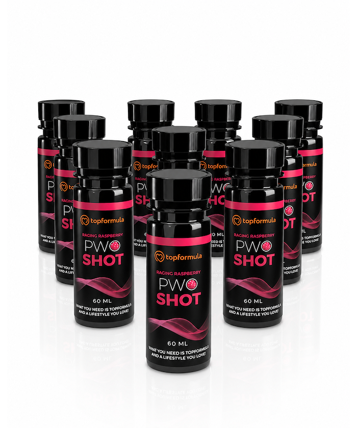 Topformula Dryck Topformula | PWO Shot Raging Raspberry - 10-pack