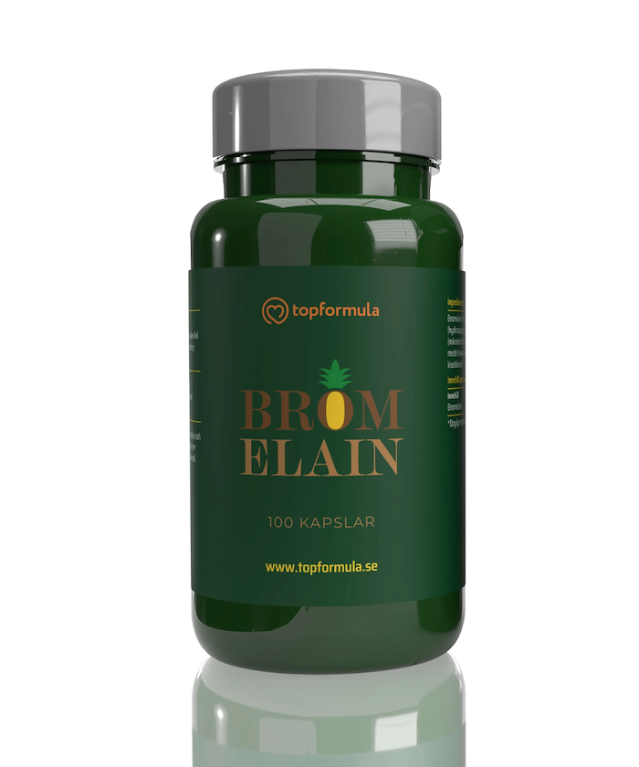 Topformula Topformula | Bromelain | 300 mg | 100 kapslar