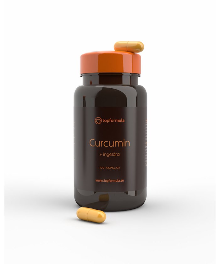 Topformula Topformula | Curcumin + Ingefära | 100 kapslar