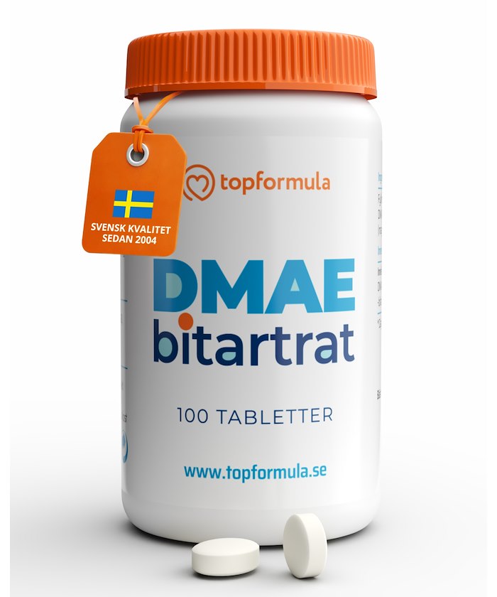 Topformula Topformula | DMAE-Bitartrat | 100 tabletter