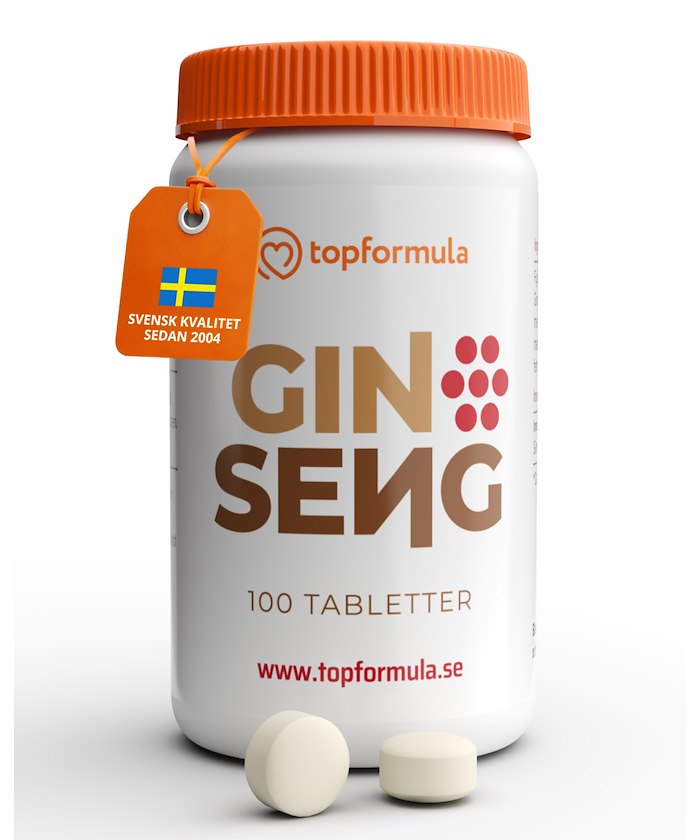 Topformula Topformula | Ginseng | 200 mg | 100 tabletter