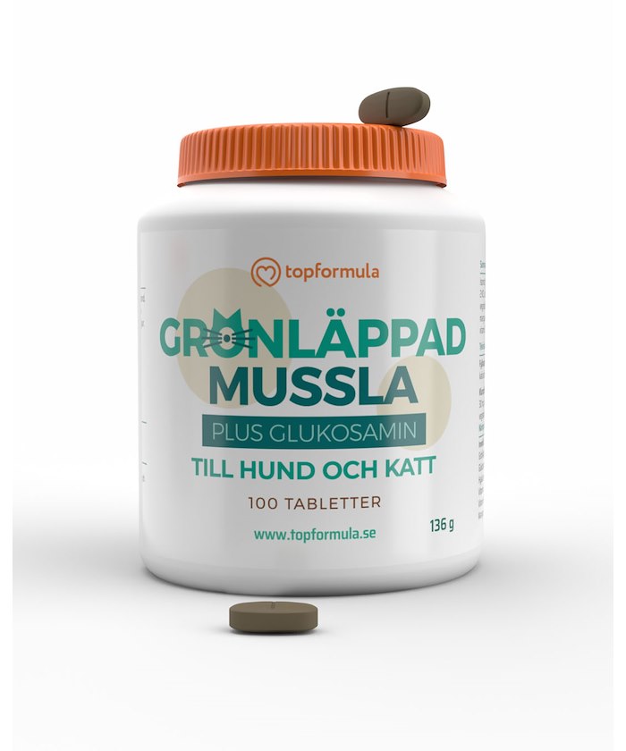 Topformula Topformula | Grönläppad Mussla Plus | 100 tabletter