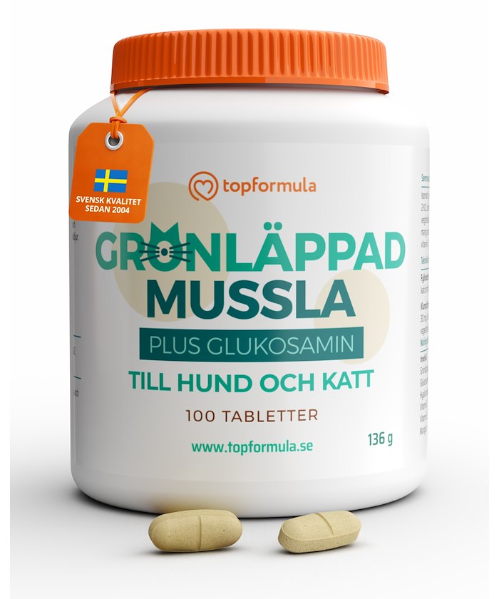 Topformula Topformula | Grönläppad Mussla Plus | 100 tabletter