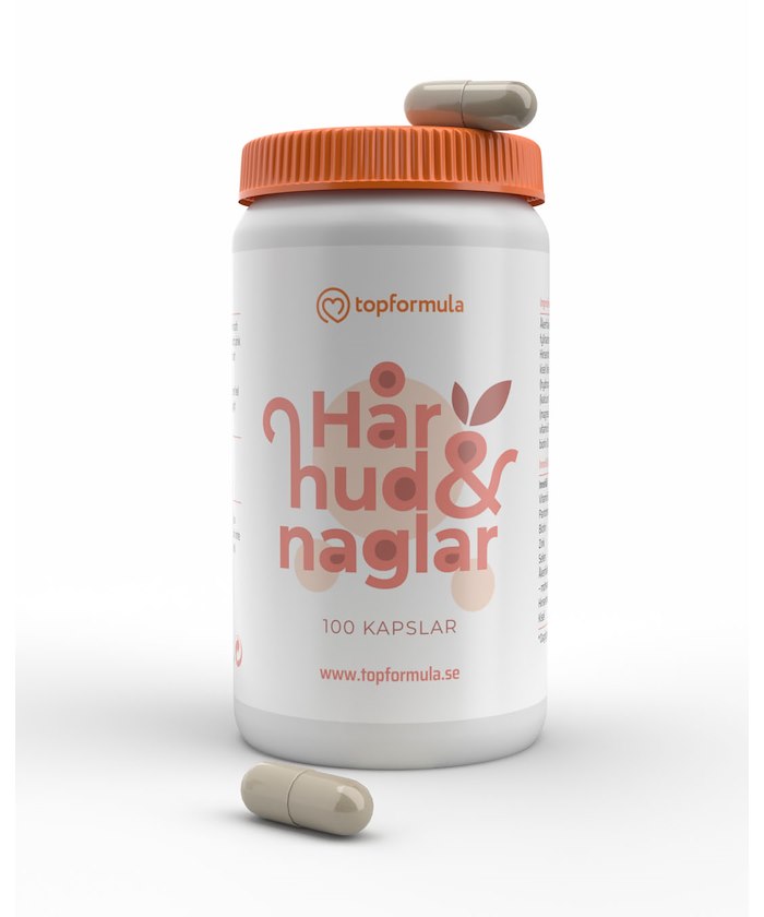 Topformula Topformula | Hår, hud och naglar | 100 kapslar
