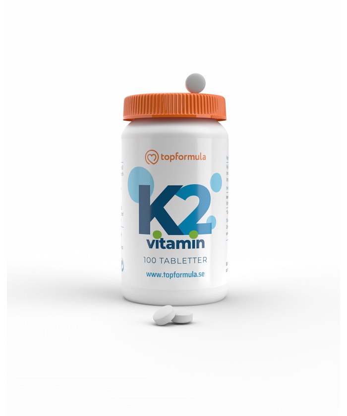 Topformula Topformula | K2 vitamin | 75 µg | 100 tabletter