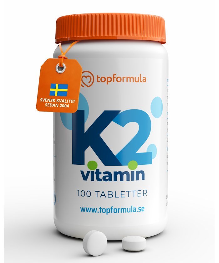 Topformula Topformula | K2 vitamin | 75 µg | 100 tabletter