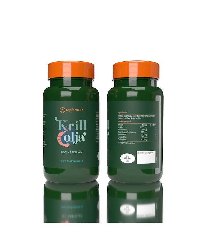 Topformula Topformula | Krillolja | 1000 mg | 100 kapslar