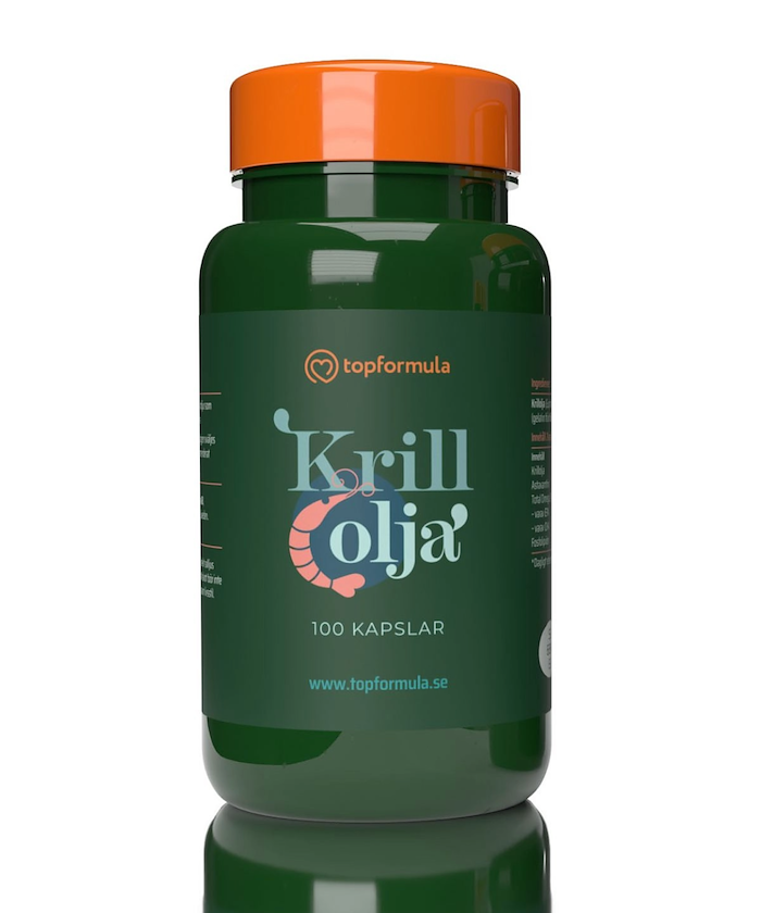 Topformula Topformula | Krillolja | 1000 mg | 100 kapslar