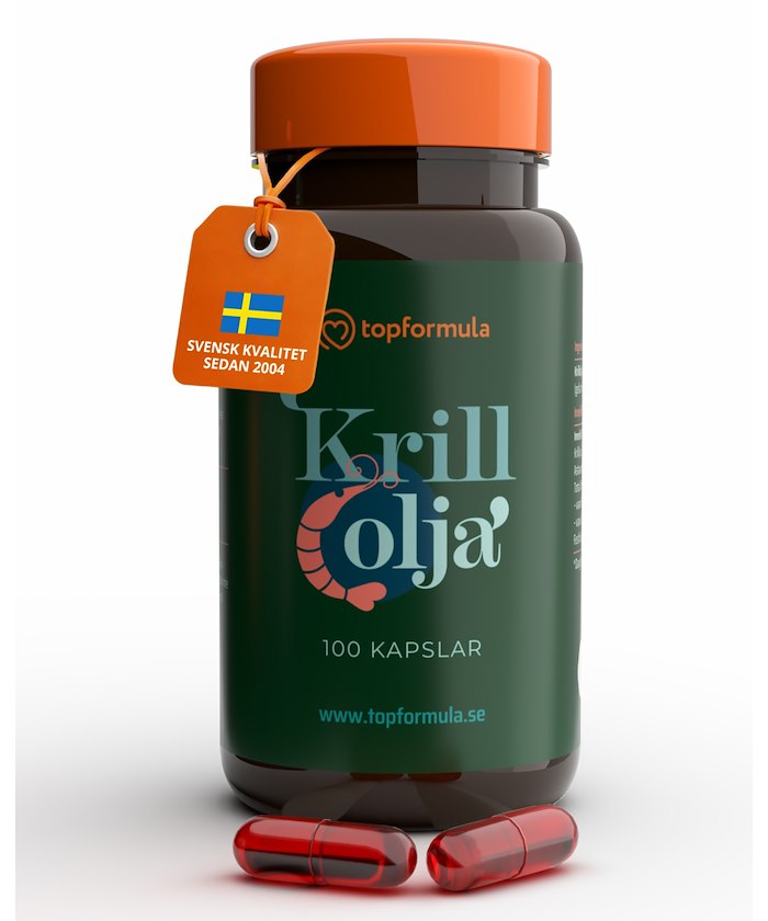 Topformula Topformula | Krillolja | 1000 mg | 100 kapslar