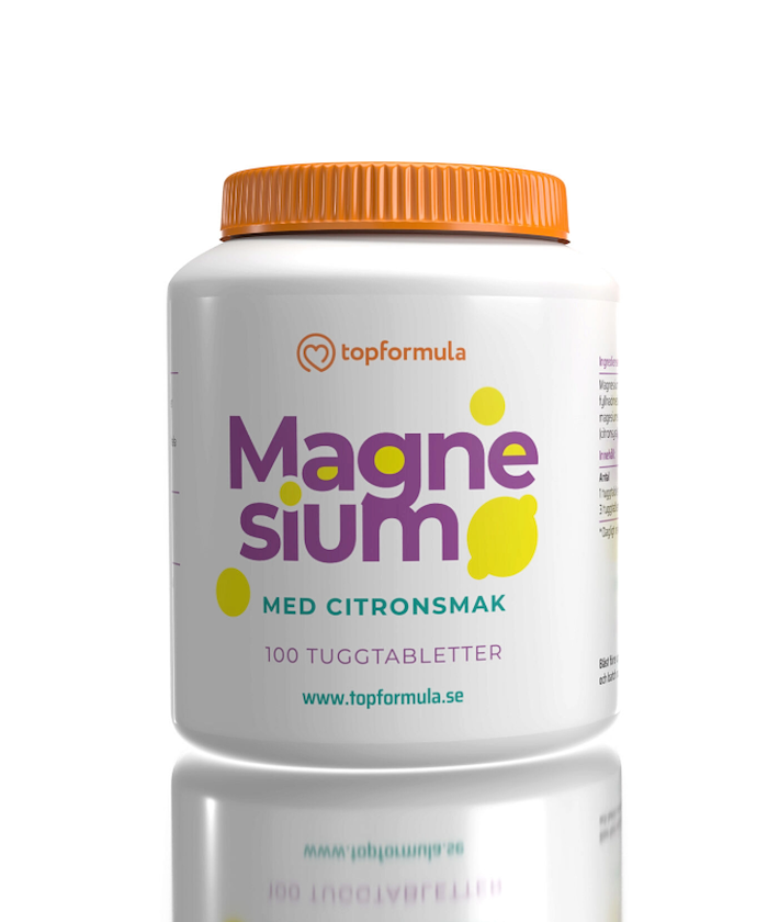 Topformula Topformula | Magnesium Tyggetabletter 100 stk