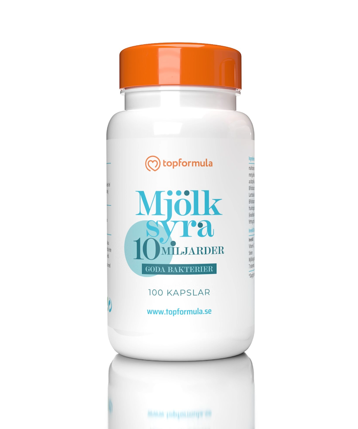 Topformula Topformula | Mjölksyra 10 miljarder | 100 kapslar