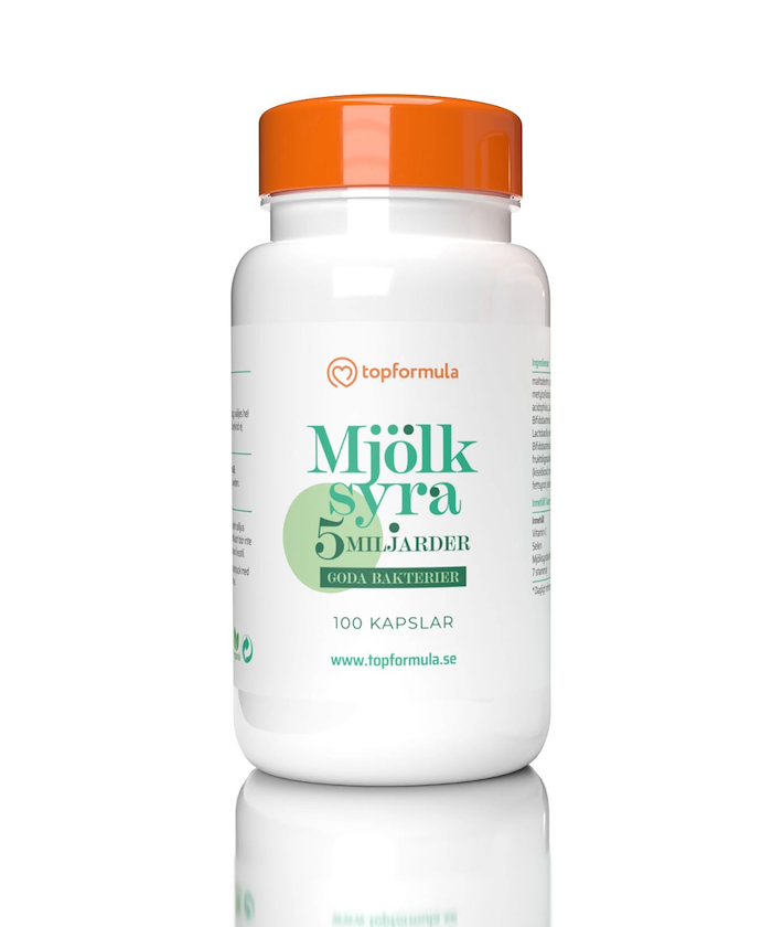Topformula Topformula | Mjölksyra 5 miljarder | 100 kapslar