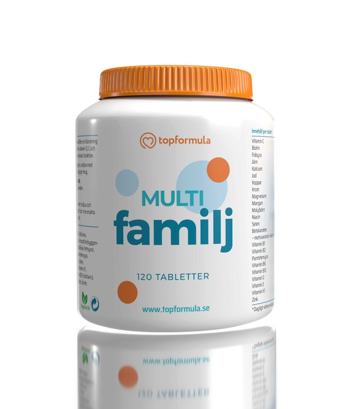 Topformula Topformula | Multi Familj | 120 tabletter