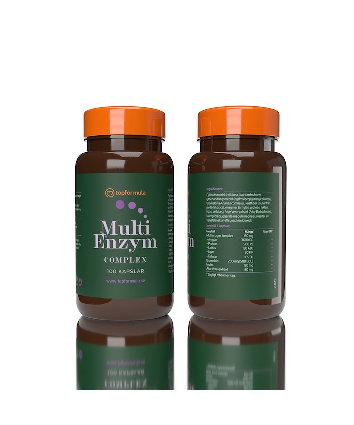 Topformula Topformula | Multienzym Complex | 100 kapslar