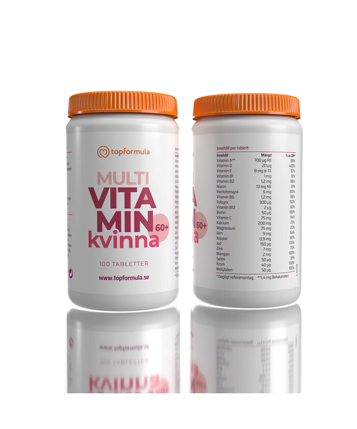 Topformula Topformula | Multivitamin och mineral Kvinna 60+