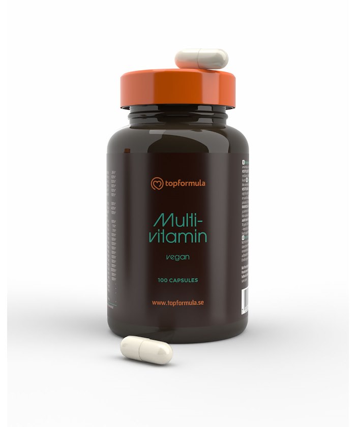 Topformula Topformula | Multivitamin Vegan | 100 kapslar
