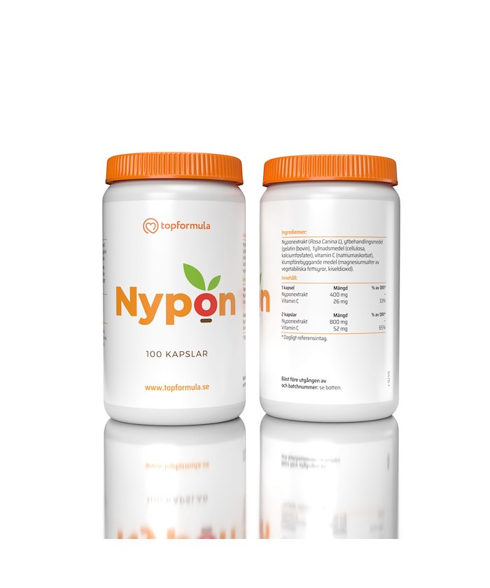 Topformula Topformula | Nyponextrakt | 100 kapslar